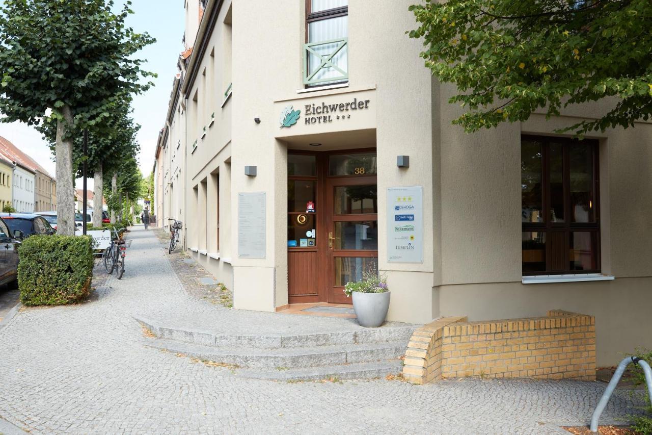 Hotel Garni "Zum Eichwerder" Templin Exterior foto
