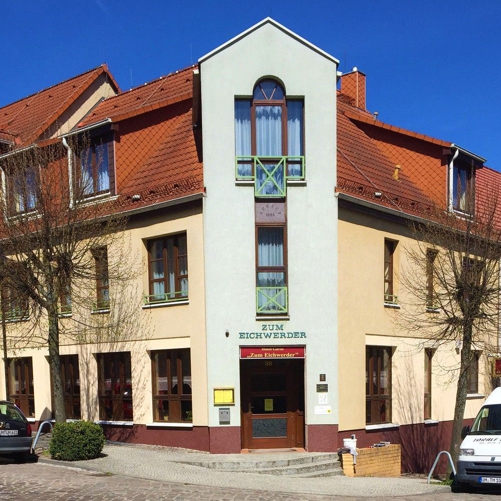 Hotel Garni "Zum Eichwerder" Templin Exterior foto