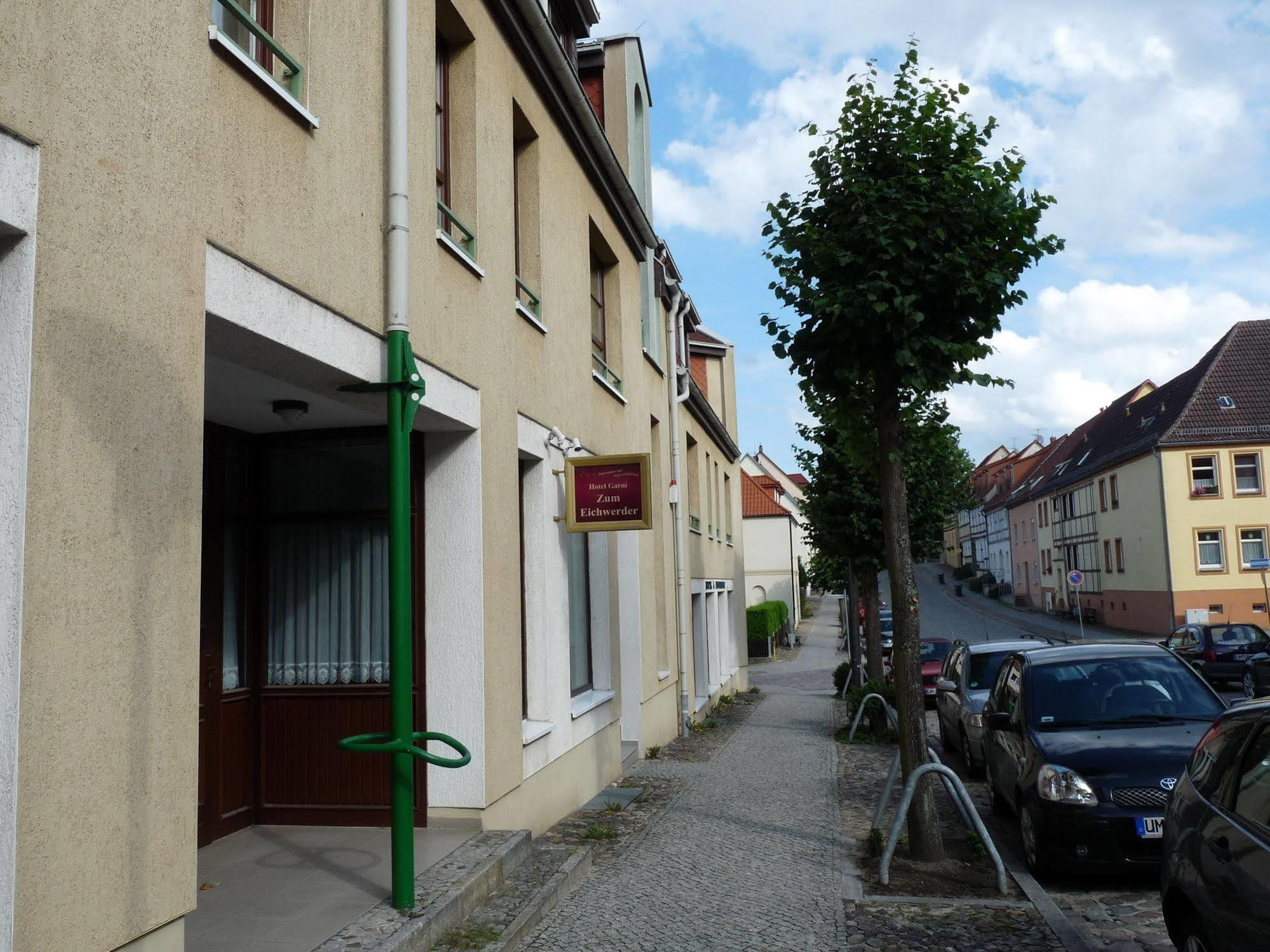 Hotel Garni "Zum Eichwerder" Templin Exterior foto